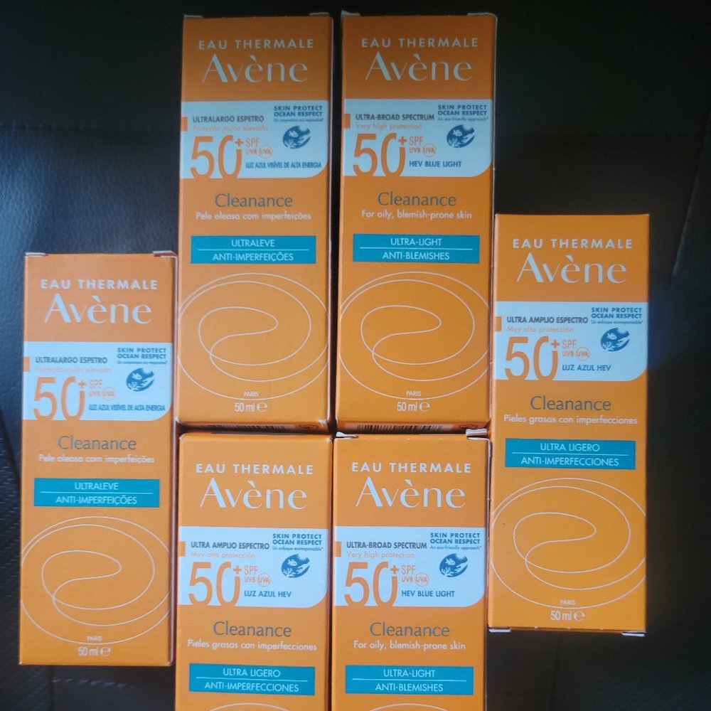 Avène Sun Cleanance Sunscreen SPF50+ 50ml (1.69fl oz) - NEW & Unopened (6)